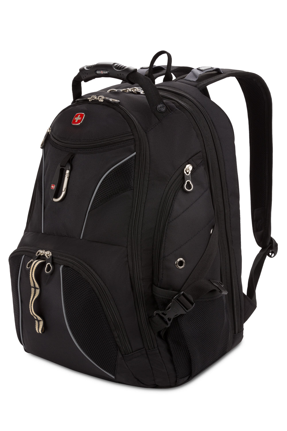 SWISSGEAR 1923 ScanSmart Laptop Backpack - All Black - 01