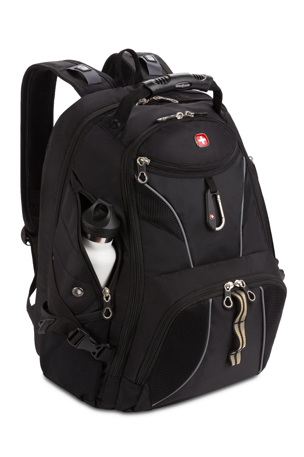 SWISSGEAR 1923 ScanSmart Laptop Backpack - All Black - 04