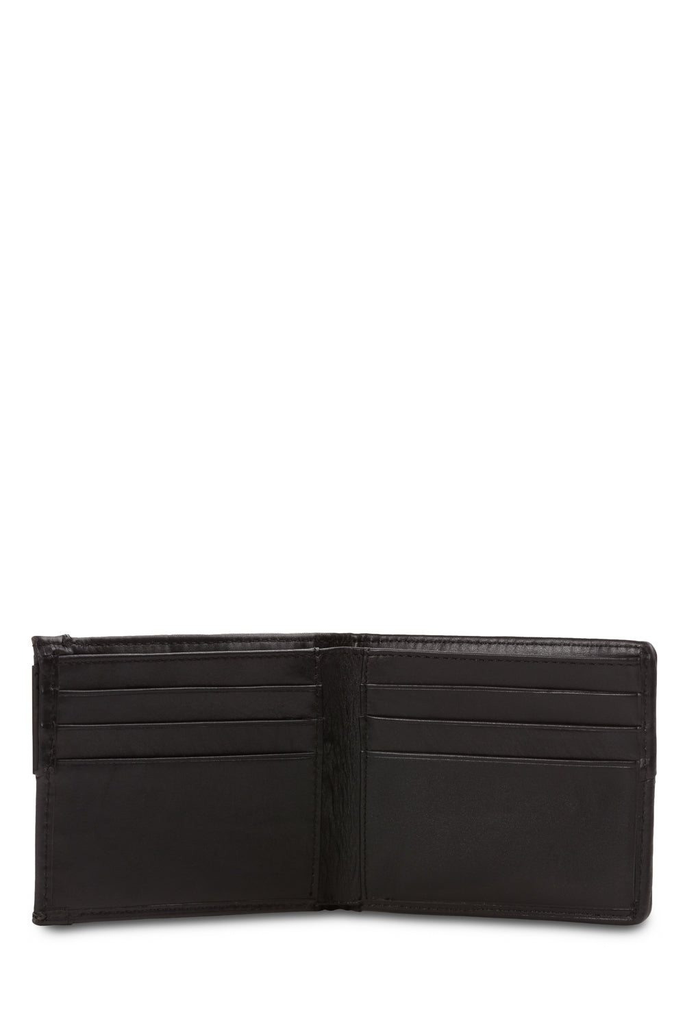 Swissgear Nylon Inlay Bifold Wallet - One fully lined bill compartment 