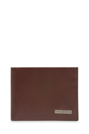 Swissgear RFID Leather Mini Bifold - Brown