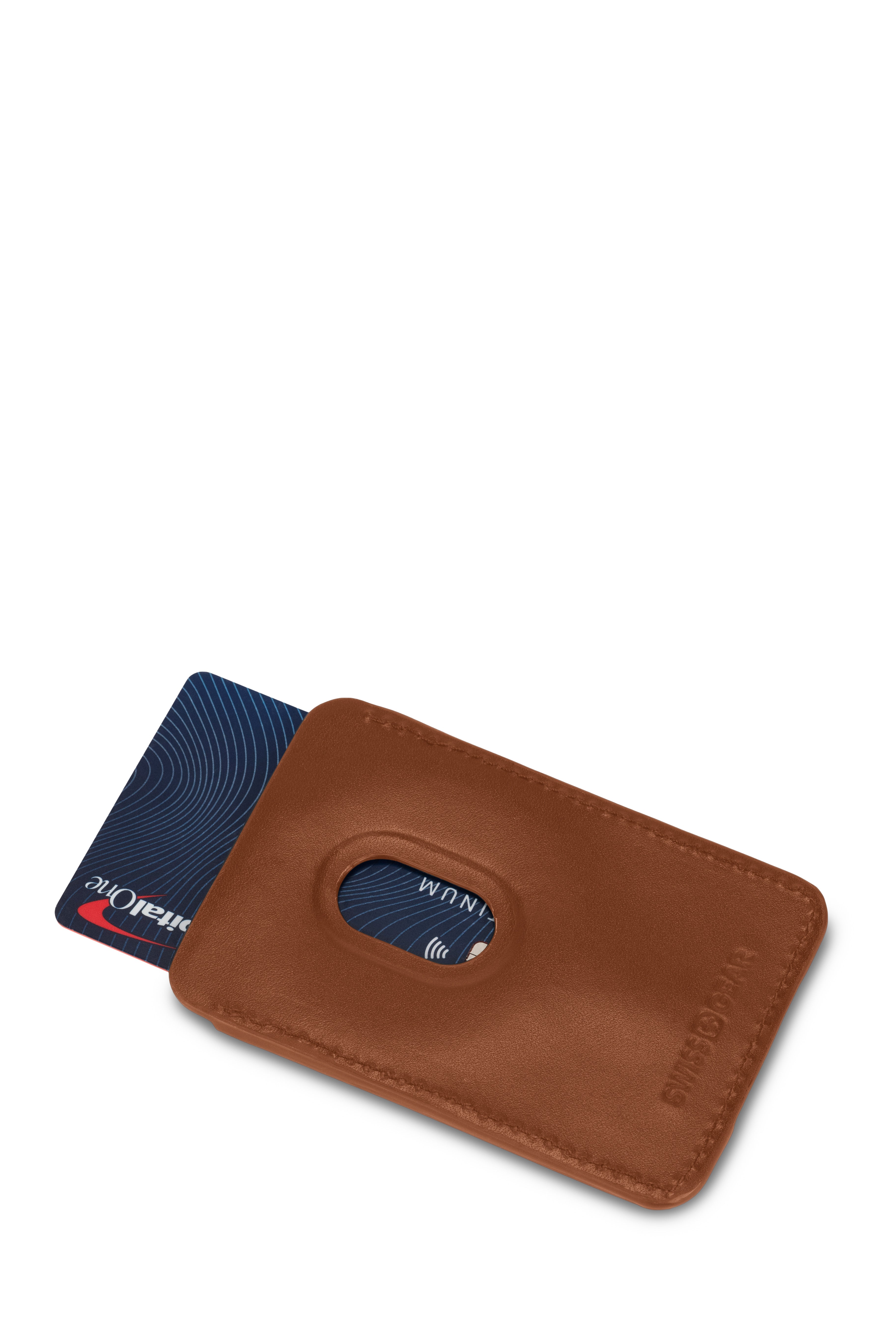 SWISSGEAR Snapp Phone Card Holder for MagSafe - Tan Brown - 05