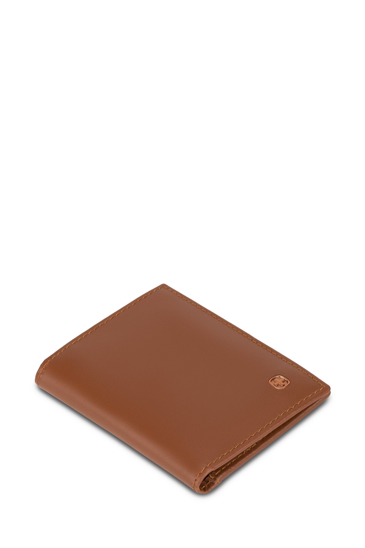 SWISSGEAR Slymn BiFold Wallet Card Holder - Tan Brown - 01
