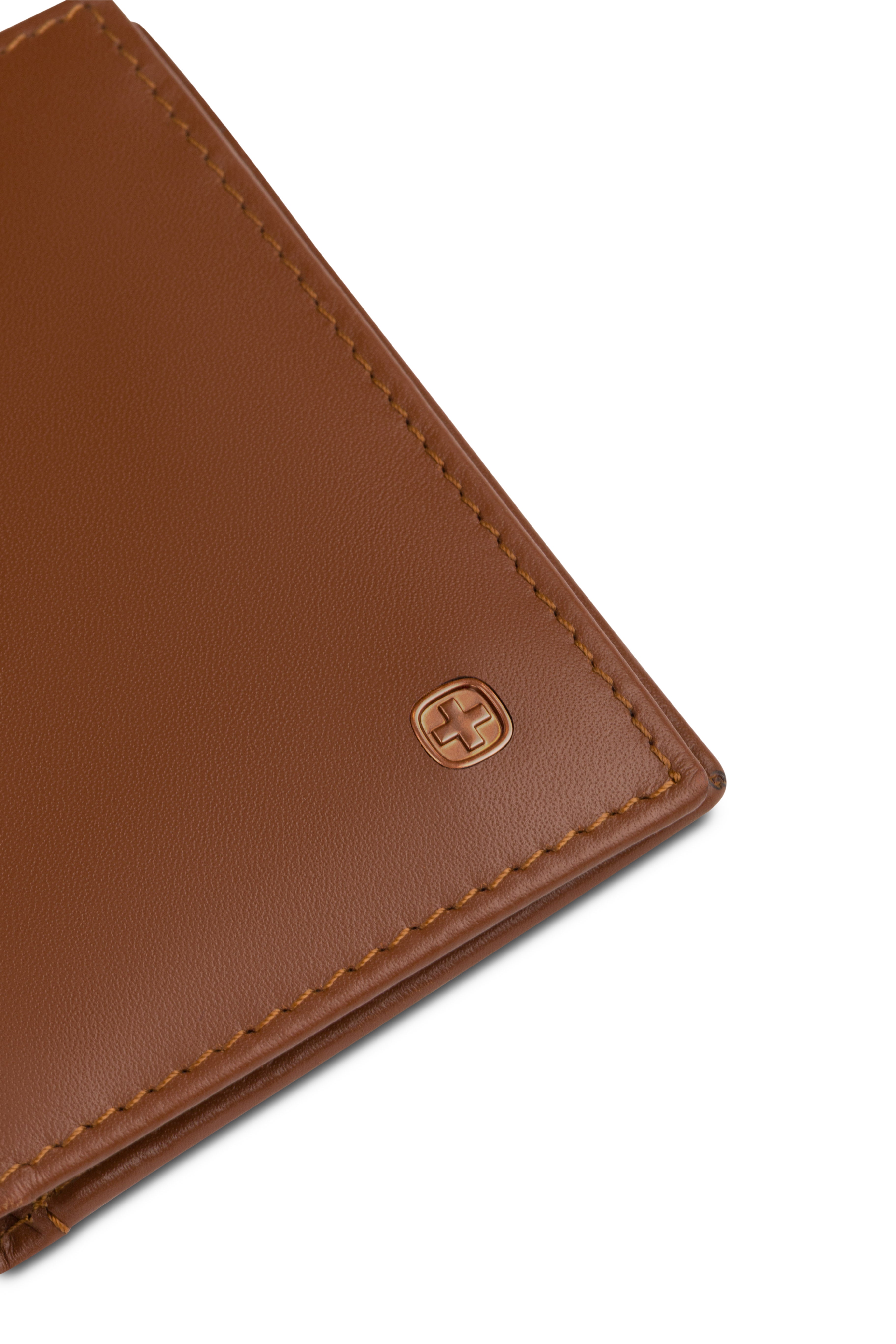 SWISSGEAR Slymn BiFold Wallet Card Holder - Tan Brown - 07