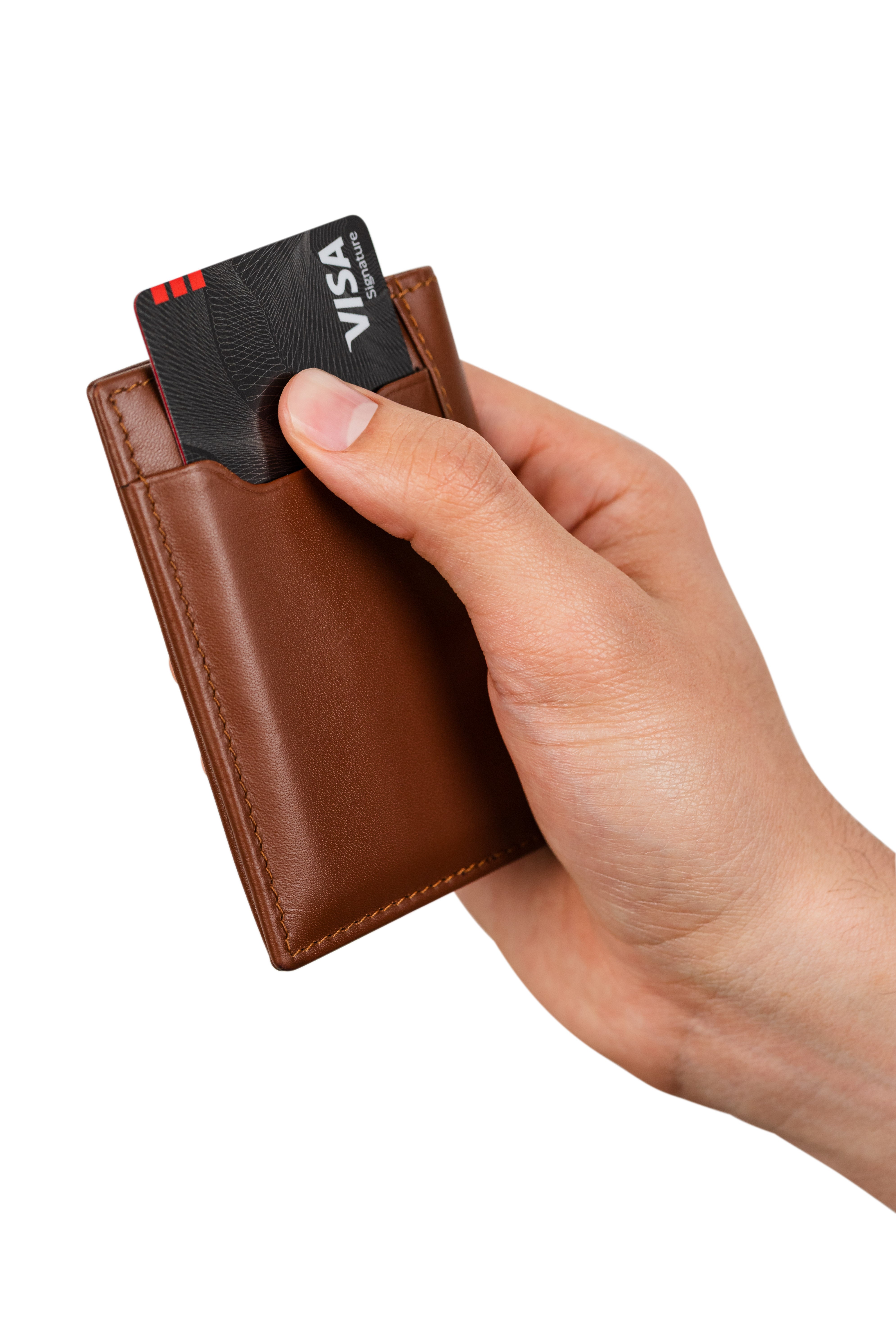 SWISSGEAR Slymn BiFold Wallet Card Holder - Tan Brown - 05