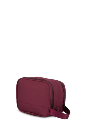 SWISSGEAR Dual Compartment Dopp Kit in Pomegranate