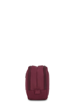 SWISSGEAR Dual Compartment Dopp Kit in Pomegranate