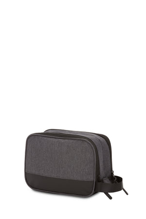 SWISSGEAR 2661 Dual Compartment Dopp Kit - Heather Gray