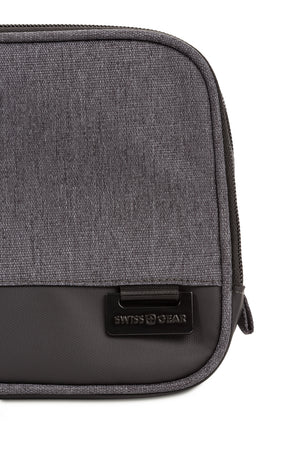 SWISSGEAR 2661 Dual Compartment Dopp Kit - Heather Gray