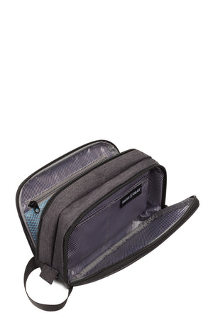 SWISSGEAR 2661 Dual Compartment Dopp Kit - Heather Gray