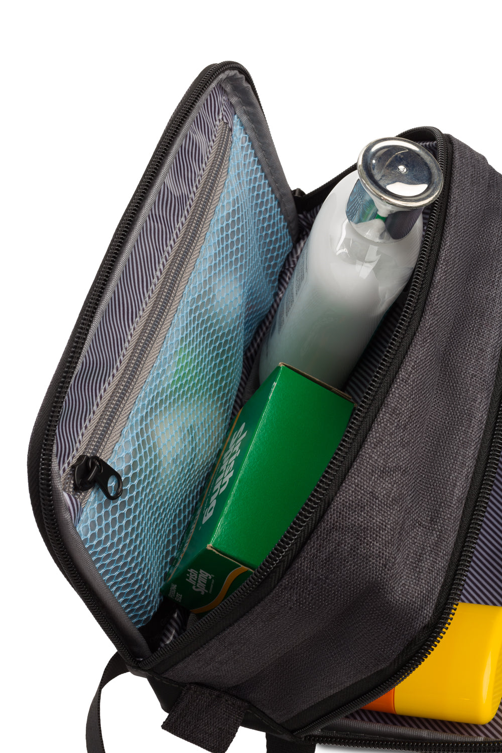 SWISSGEAR Dual Compartment Dopp Kit - Grey Heather - 08