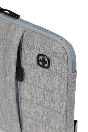 SWISSGEAR 2689 13 inch Padded Laptop Sleeve Front, padded and zippered compartment is ideal for accessories or a small electronic device