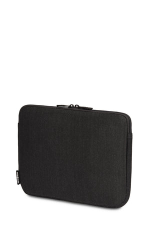SWISSGEAR 2689 13 inch Padded Laptop Sleeve Exterior double-knit stretch nylon is comfortably soft to the touch