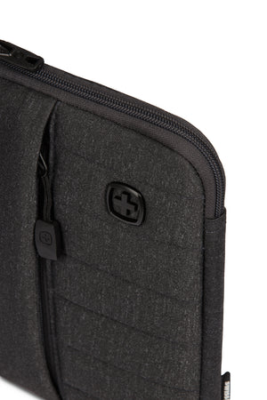 SWISSGEAR 2689 13 inch Padded Laptop Sleeve Front, padded and zippered compartment is ideal for accessories or a small electronic device