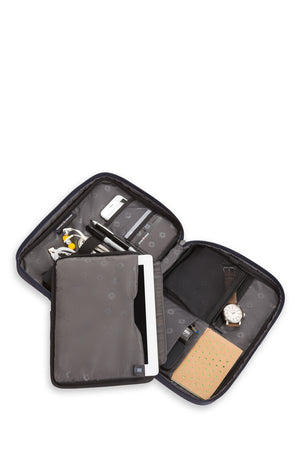 SWISSGEAR 2697 Tablet-Tech Portfolio Magnetically removable, fleece-lined tablet sleeve with corresponding accessory pockets