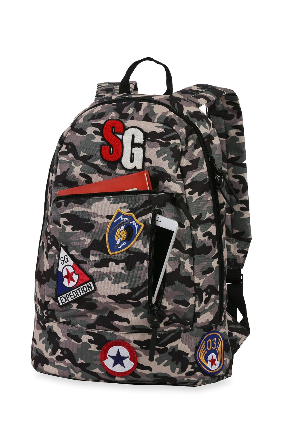 SWISSGEAR 5319 Laptop Backpack - Green Camo - 04