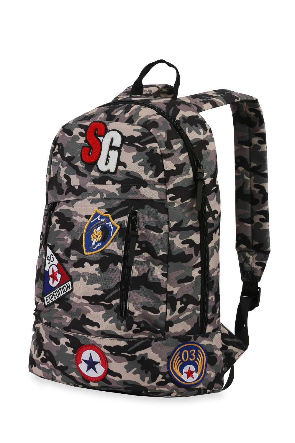 SWISSGEAR 5319 Laptop Backpack - Green Camo - 01