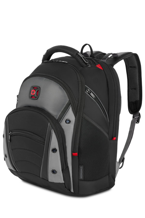 Wenger Synergy Laptop Backpack in Black/Grey