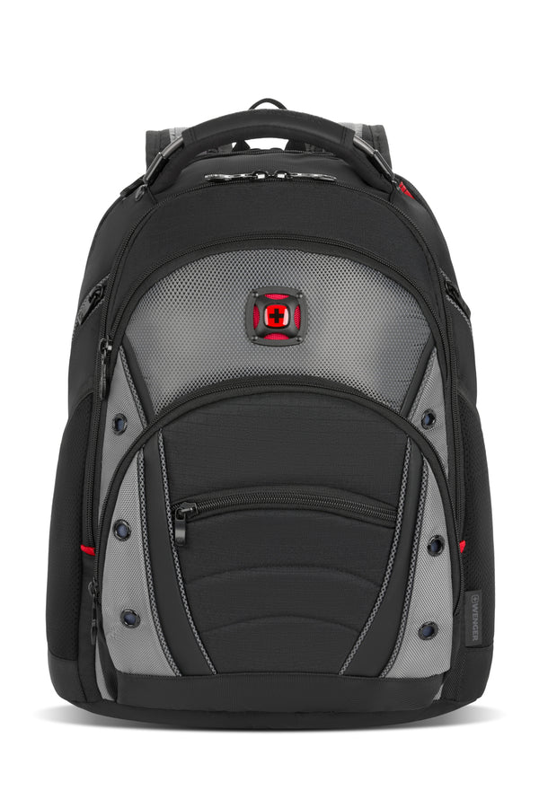 Wenger Synergy Laptop Backpack in Black/Grey