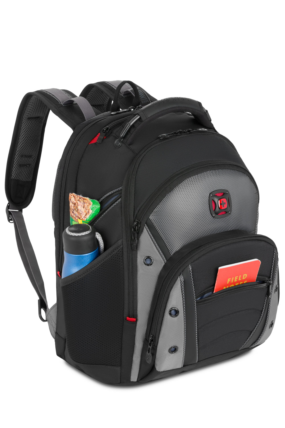 Wenger Synergy Laptop Backpack - Black/Grey - 14