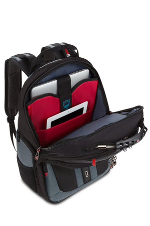Wenger Pegasus 17 inch Laptop Backpack - Triple Protected padded compartment protects up to a 17'' laptop and a tablet