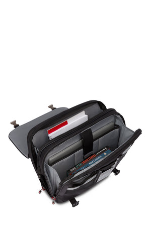 Wenger Saturn Laptop Messenger Bag Padded compartment protects up to a 17'' laptop