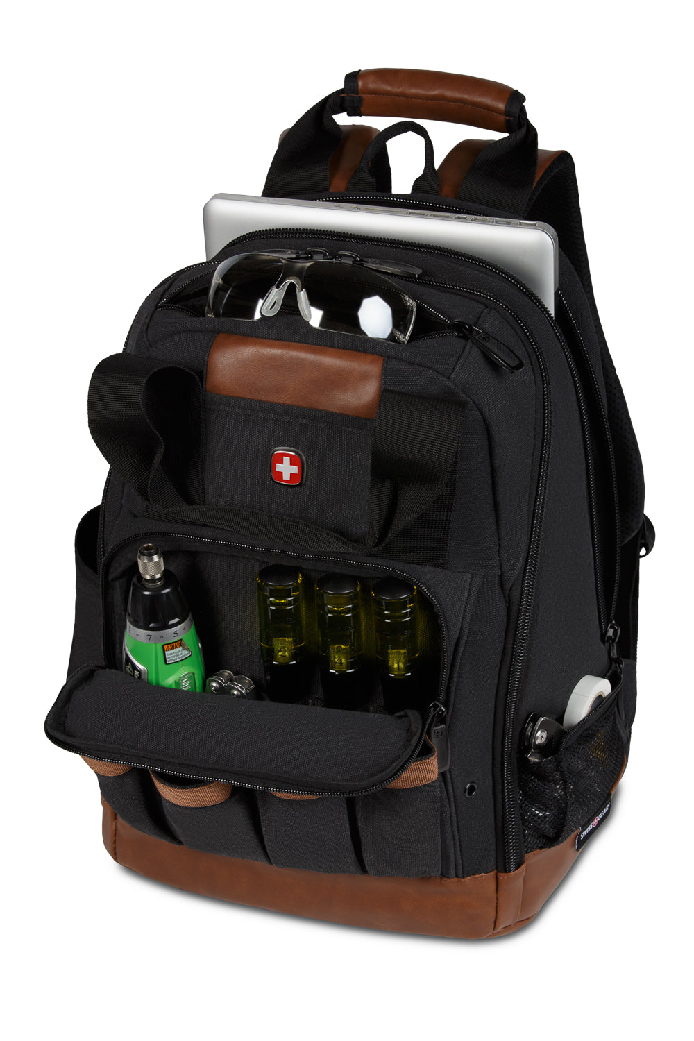 SWISSGEAR Work Pack Tool Backpack - Black Tan - 08