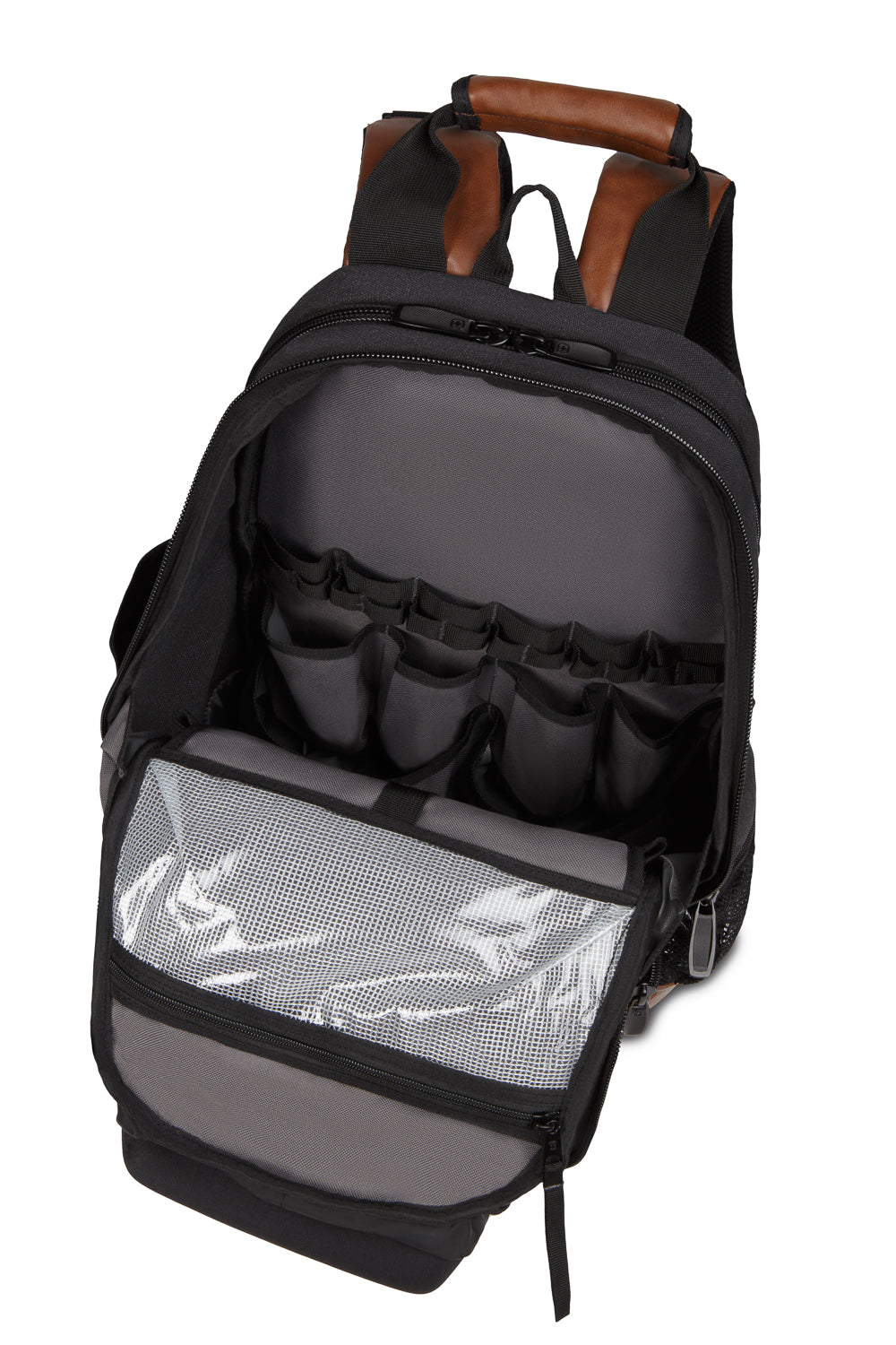 SWISSGEAR Work Pack Tool Backpack - Black Tan - 06