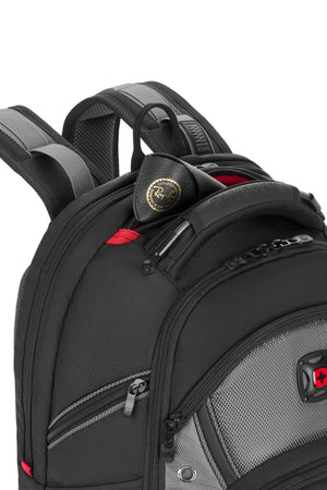 Wenger Synergy Pro Laptop Backpack in Black/Grey