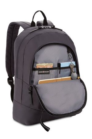 Swissgear 2821 Laptop Backpack - organizer zip compartment with a key clip, divider pockets 