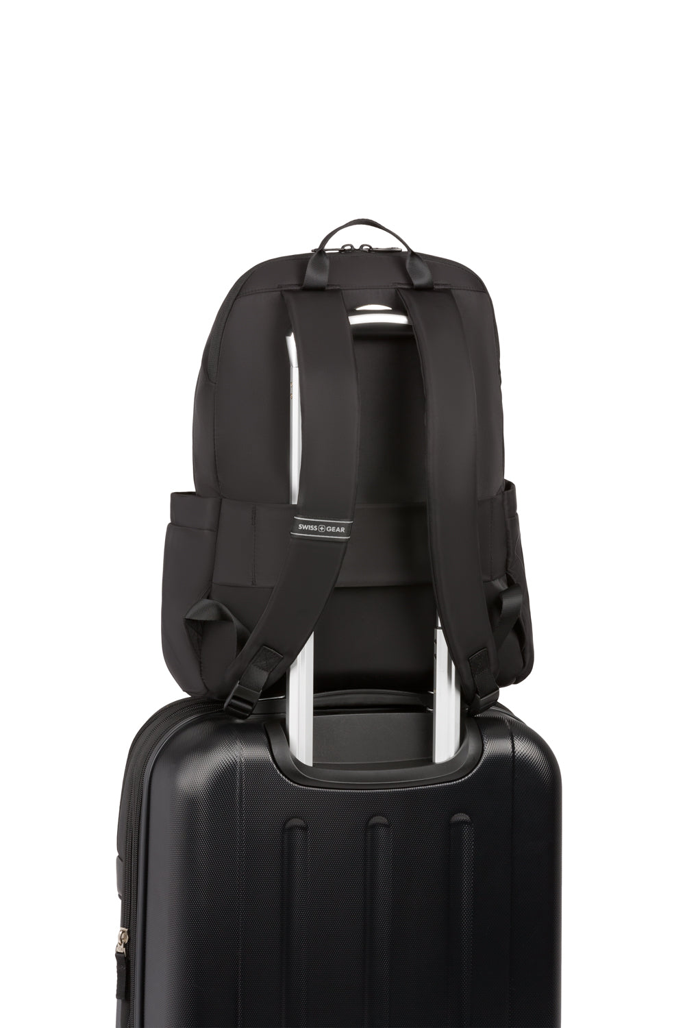 SWISSGEAR Bloom Laptop Backpack - Black/Black - 08