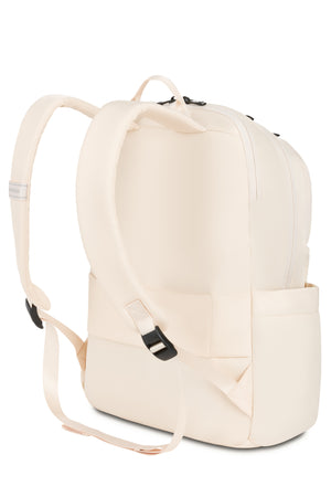 SWISSGEAR 2822 Laptop Backpack - Sand Generously padded, contoured, adjustable shoulder straps for maximum comfort