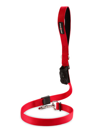Swissgear 3317 Multifunction Dog Leash - Leash strap adjusts from 3 ft. (91 cm) to 4 ft. 8 in. (142 cm)