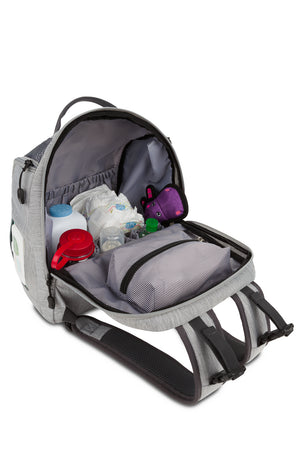 Swissgear 3530 Diaper Backpack with three interior insulated bottle pockets