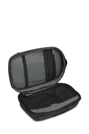 Swissgear 3555 Hybrid Laptop Backpack - Gray Interior slip pocket and zippered mesh pocket for added packing organization