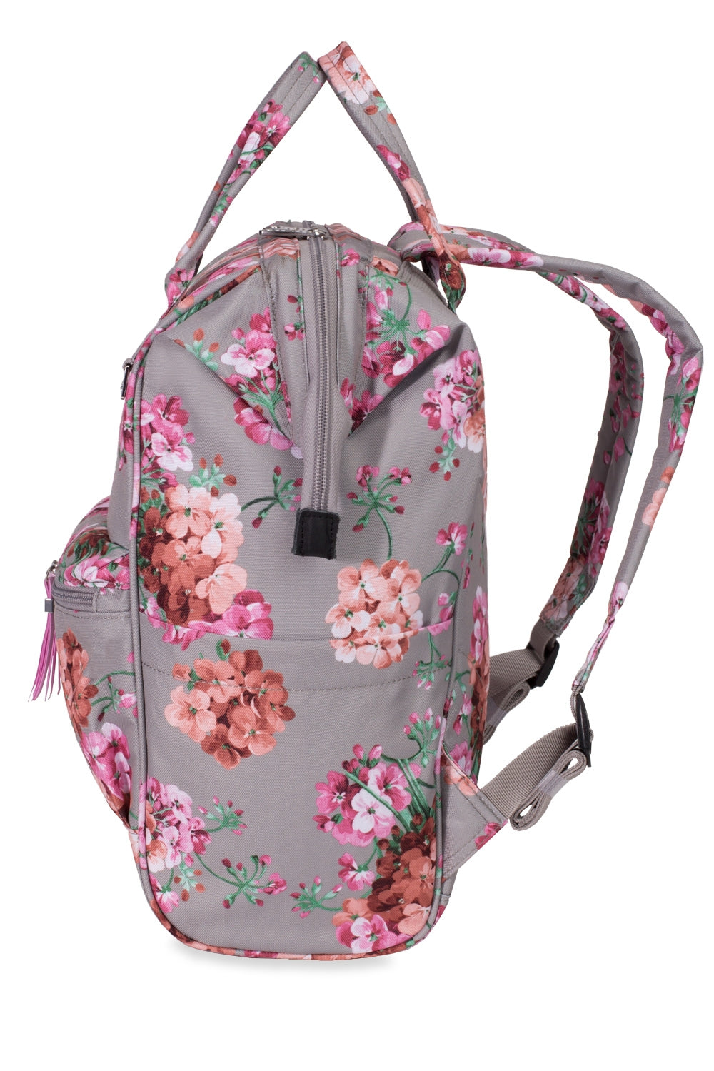 SWISSGEAR Artz Laptop Backpack - Grey Floral - 06
