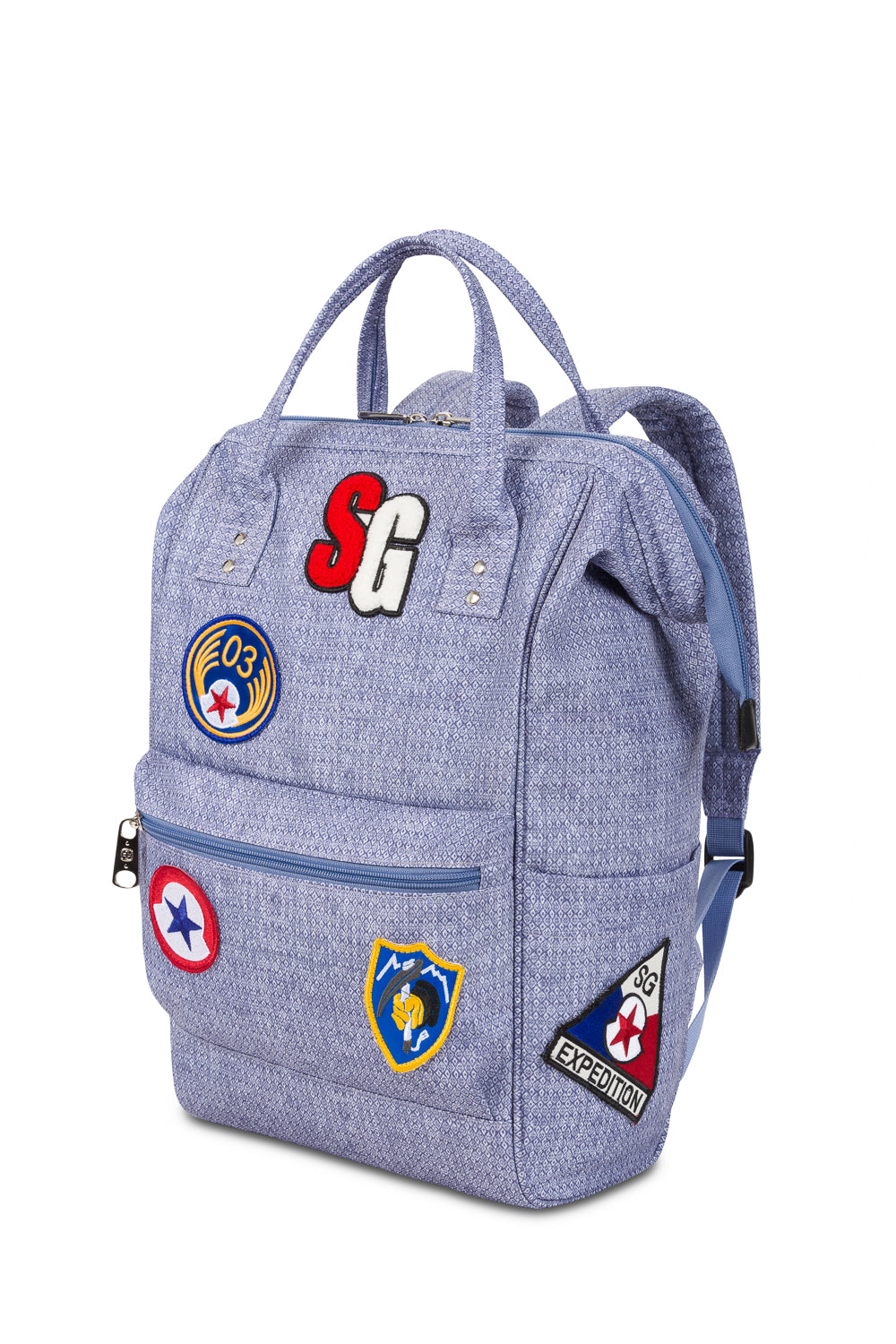 SWISSGEAR Artz Laptop Backpack - Light Denim - 01