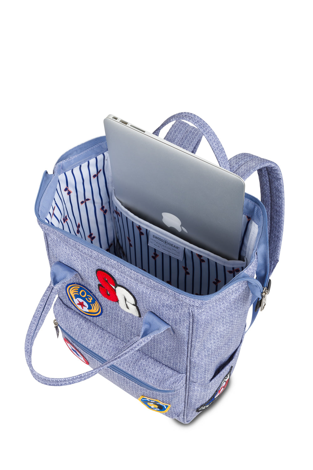SWISSGEAR Artz Laptop Backpack - Light Denim - 04