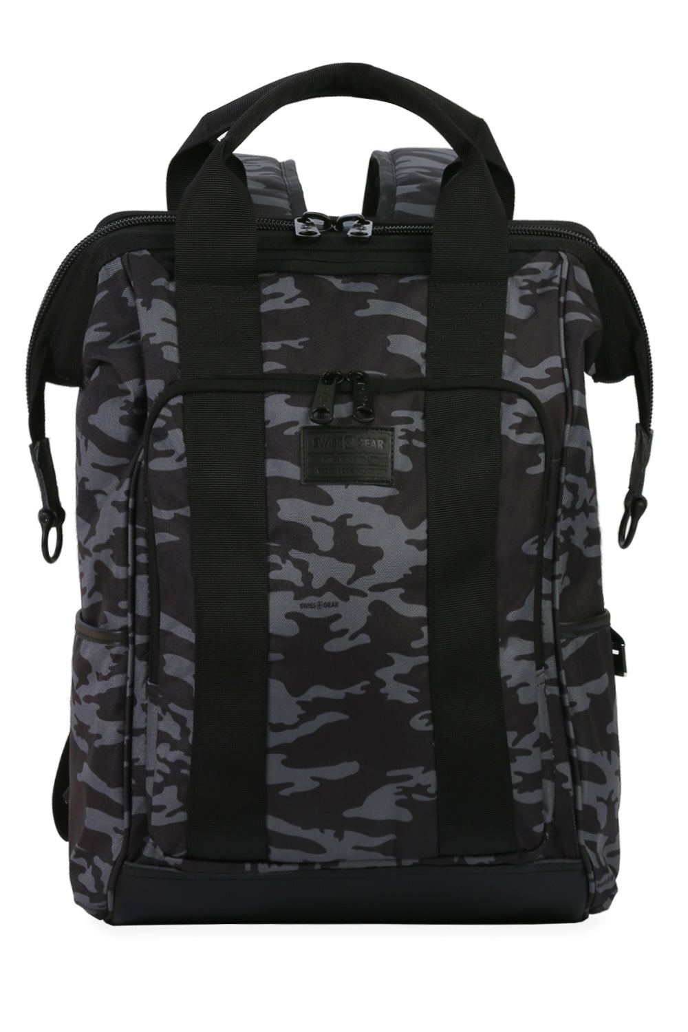 SWISSGEAR Artz Pro Laptop Backpack - Black/Grey Camo - 01