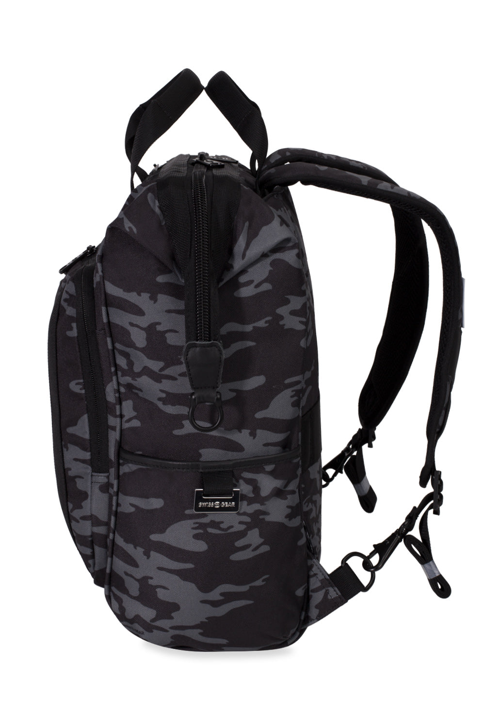 SWISSGEAR Artz Pro Laptop Backpack - Black/Grey Camo - 05