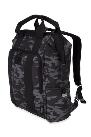 Swissgear 3577 Artz Laptop Backpack - Gray Camo/Black 