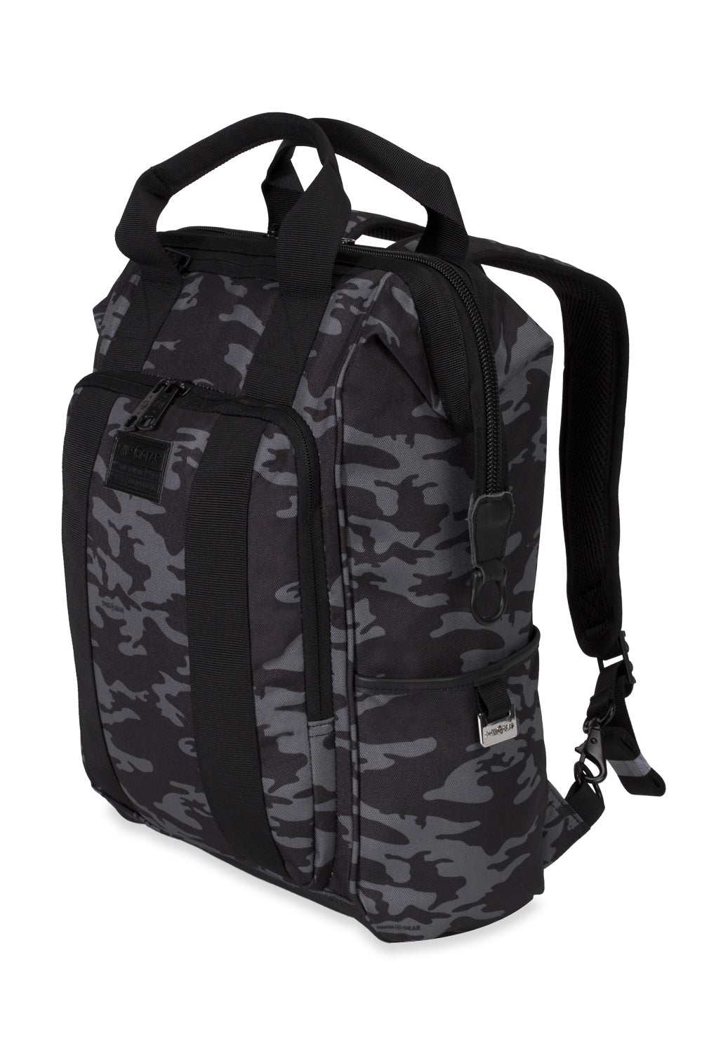 SWISSGEAR Artz Pro Laptop Backpack - Black/Grey Camo - 02