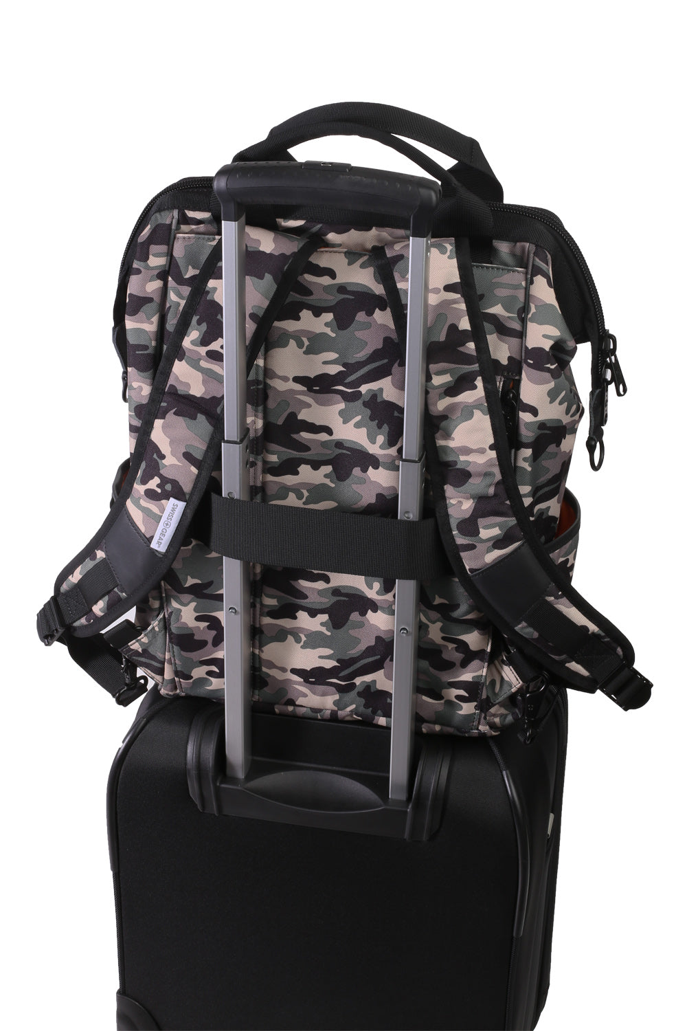 SWISSGEAR Artz Pro Laptop Backpack - Green/Black Camo - 09