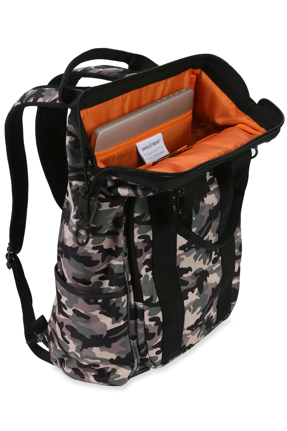 SWISSGEAR Artz Pro Laptop Backpack - Green/Black Camo - 07