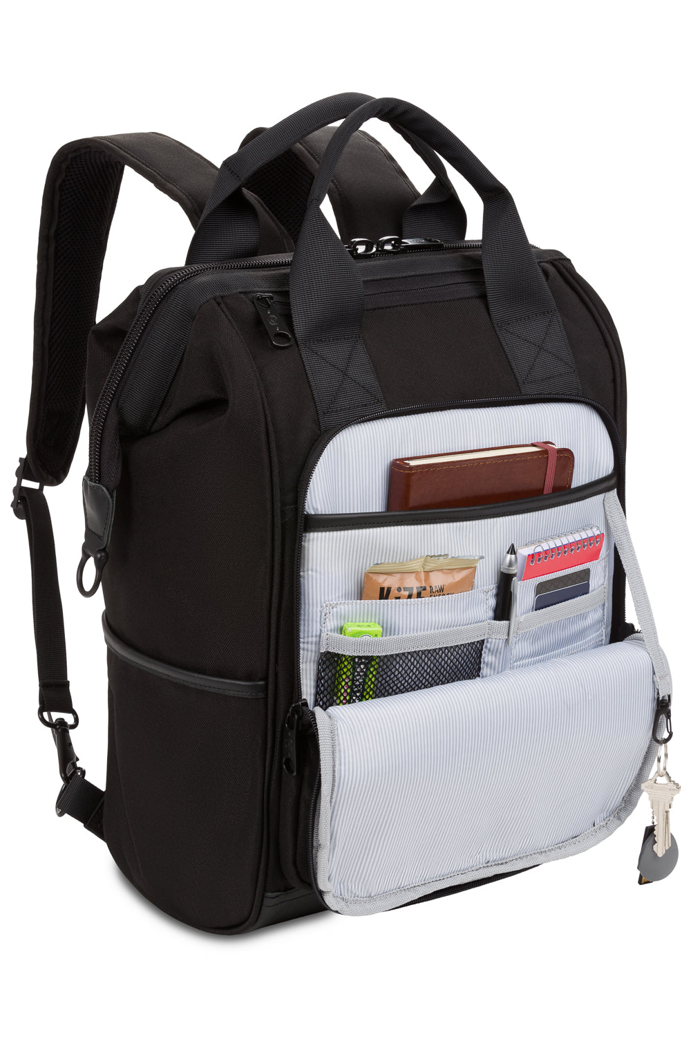 SWISSGEAR Artz Pro Laptop Backpack in Black Stealth