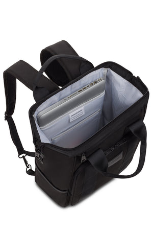 artz laptop backpack AZZARO or essentials safely buried inside a fastened side pocket SWISSGEAR Artz Pro Laptop Backpack