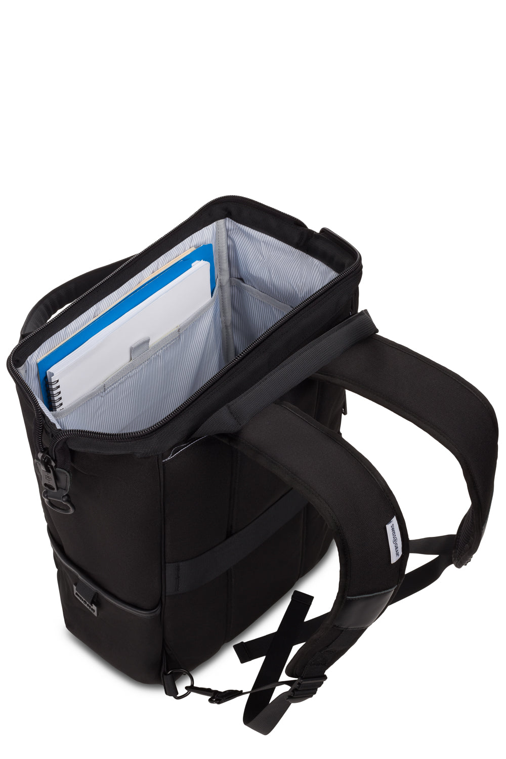 SWISSGEAR Artz Pro Laptop Backpack - Black Stealth - 06