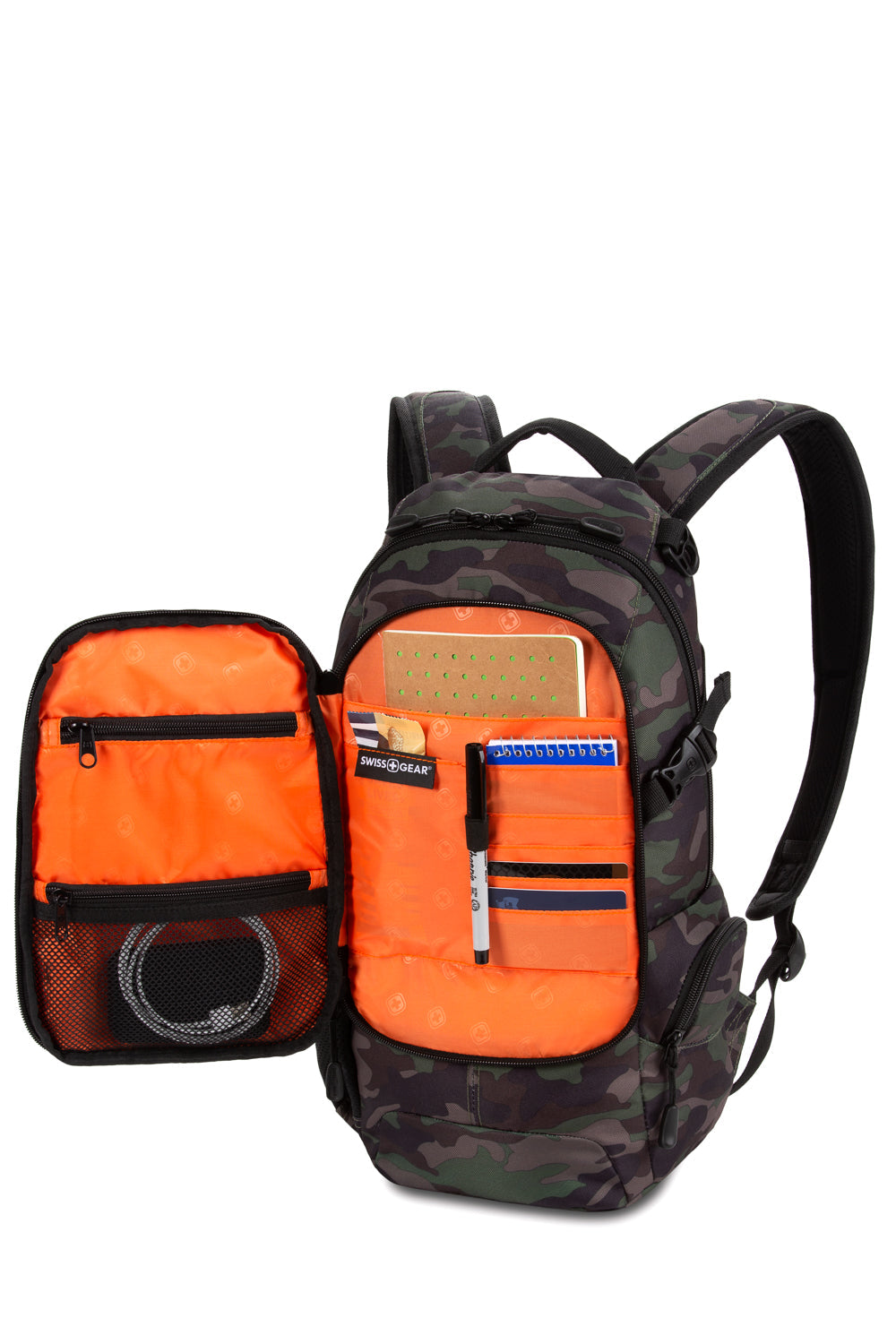 SWISSGEAR City Pack Backpack - Green Camo - 04