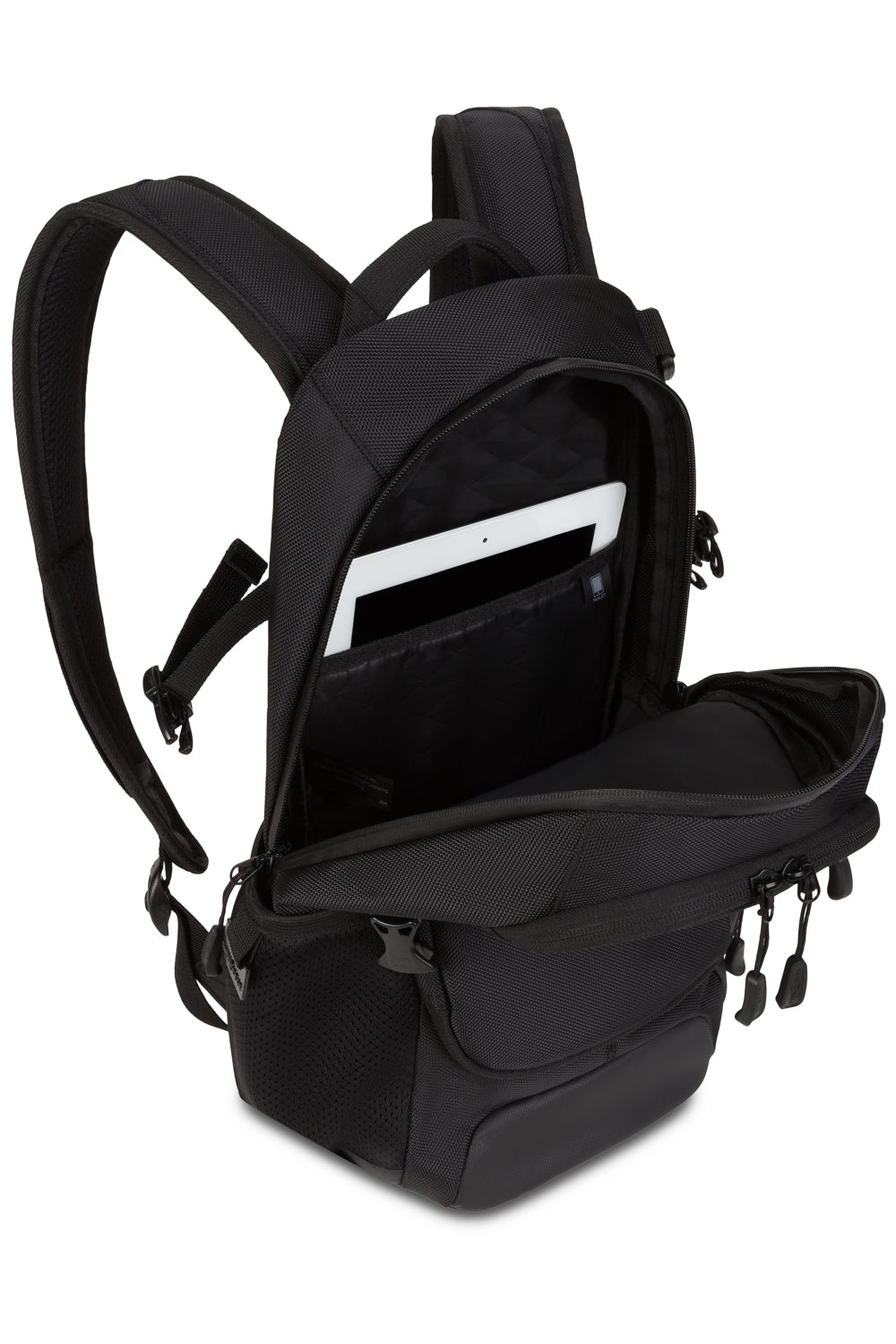SWISSGEAR City Pack Backpack - Black Ballistic - 06