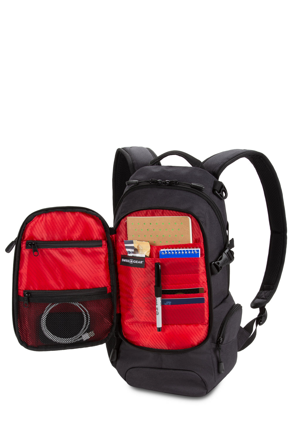SWISSGEAR City Pack Backpack - Dark Grey - 04