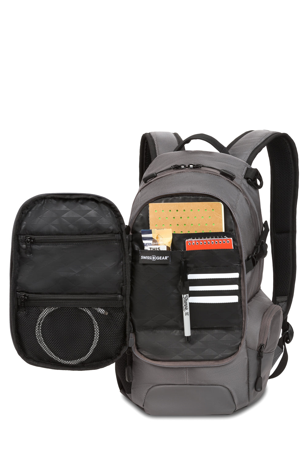 SWISSGEAR City Pack Backpack - Grey - 05